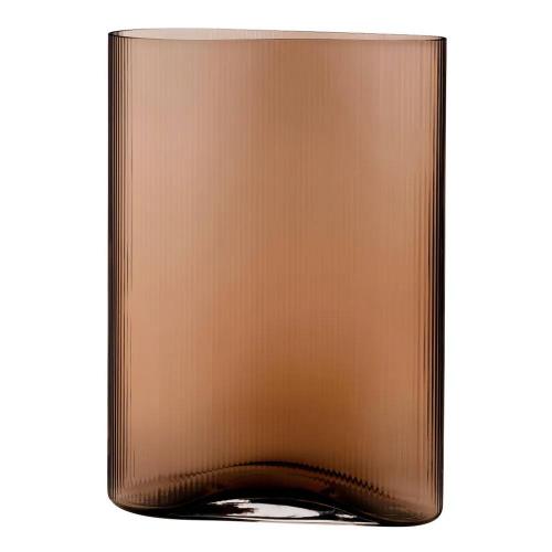 Ваза 28х38 см Nude Glass Mist коричневая