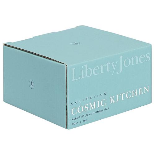 Набор чайных пар Liberty Jones Cosmic Kitchen синий 4 пр