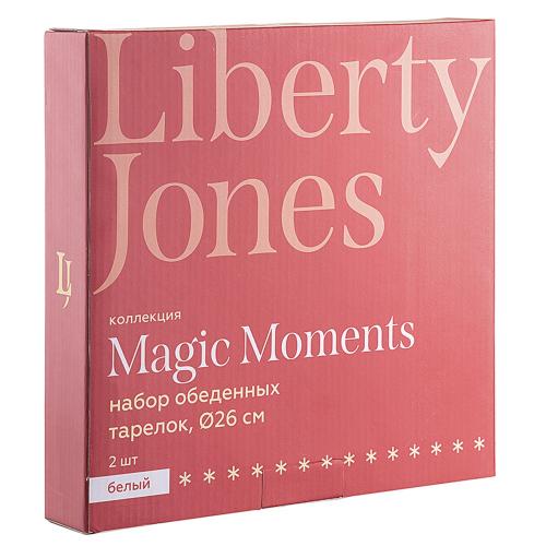 Набор тарелок 26 см Liberty Jones Magic Moments 2 шт белый