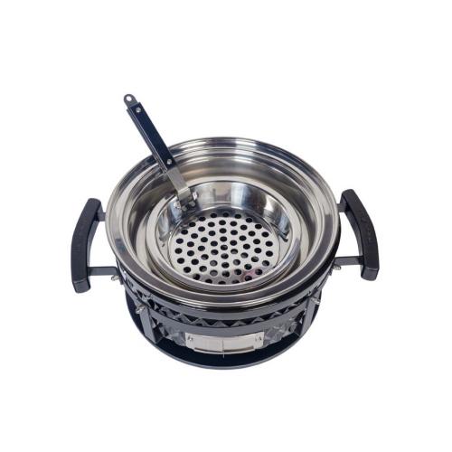 Угольный гриль 35х18 см Diamond Egg Tabletop Grill черный