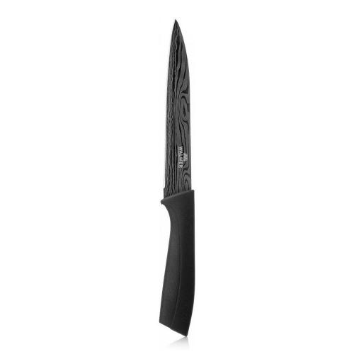 Кухонный нож универсальный 13 см Walmer Titanium черный