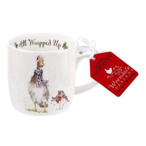 Кружка Утка и малиновка 310 мл Royal Worcester Забавная фауна