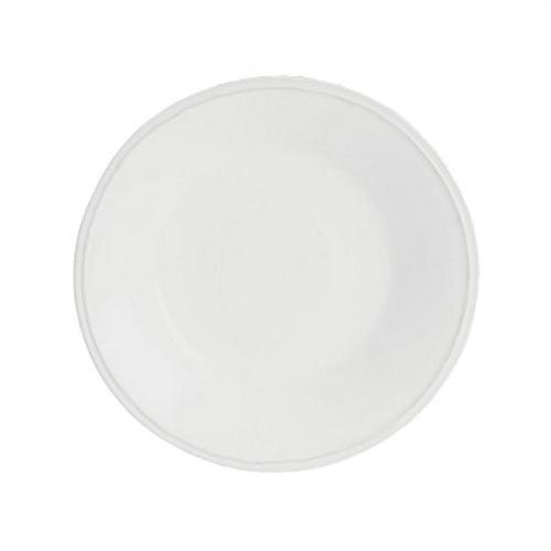Тарелка суповая 25,3 см Costa Nova Friso White белая - 4 фото