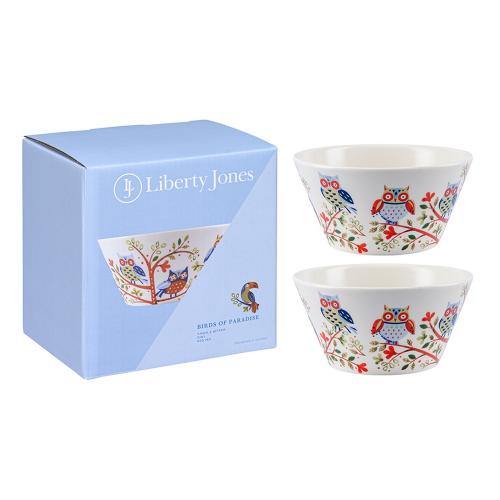 Набор чаш 450 мл Liberty Jones Birds of Paradise белый 2 пр