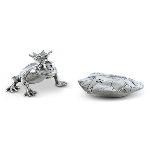 Солонка и перечница Frog Prince 8х8 см Vagabond House Garden Friends