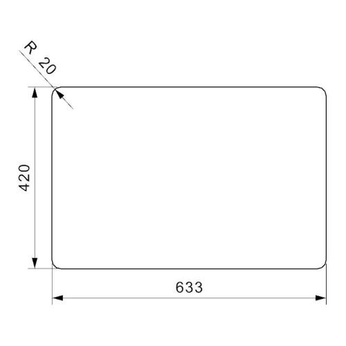 Кухонная мойка 65,3 см Reginox Elite Texas L 18x40+40x40 Matt OKG матовая нержавеющая сталь