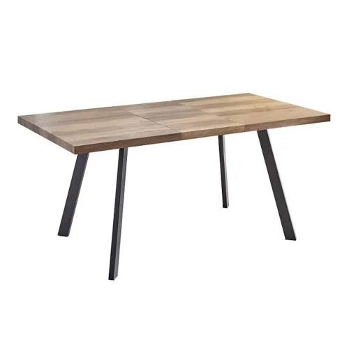 Обеденный стол раскладной 140х80 см M&K Романо лесной орех