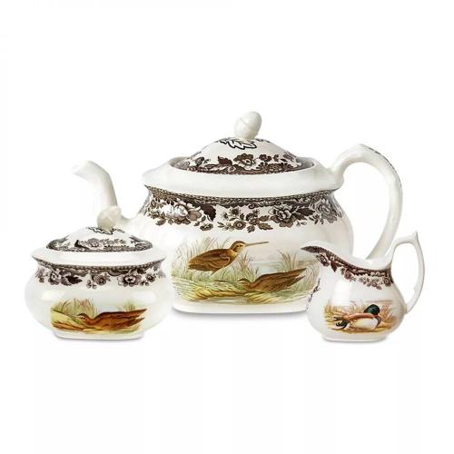 Сахарница 450 мл Spode Woodland белая