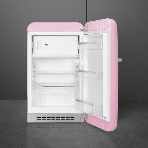 Холодильник 97х54,5 см SMEG 50’s Style FAB10RPK6 розовый