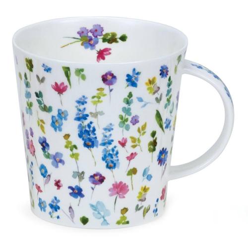 Кружка 480 мл Dunoon Cairngorm Belles Fleurs голубая