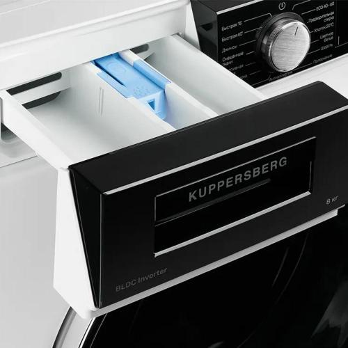 Стиральная машина 60 см на 8 кг Kuppersberg High-Tech WM 520 W белая