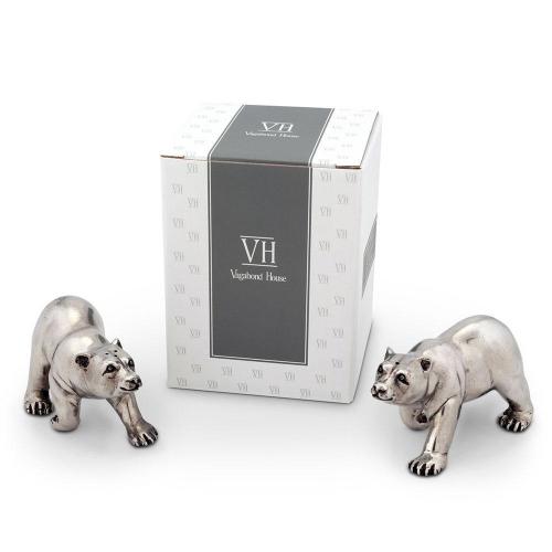 Солонка и перечница Polar Bear 7,6 см Vagabond House Woodland Creatures