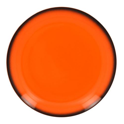 Тарелка круглая RAK Porcelain LEA Orange 24 см (оранжевый цвет)