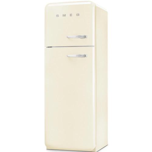 Холодильник двухкамерный 169х60 см Smeg 50's Style FAB30LCR5 кремовый