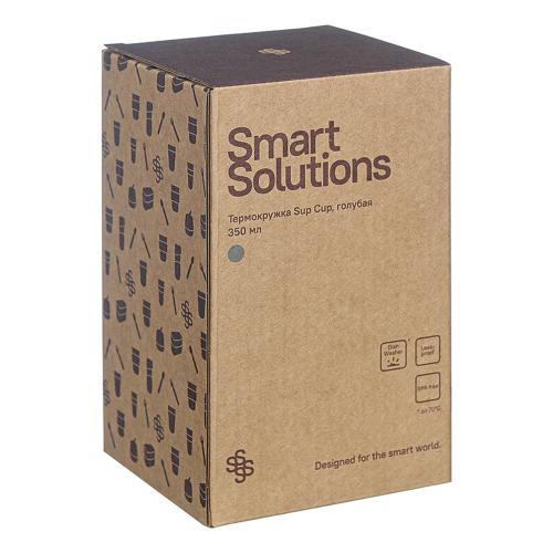 Термокружка 350 мл Smart Solutions голубая