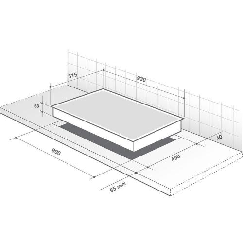 Индукционная варочная панель De Dietrich Platinum DPI7966XS