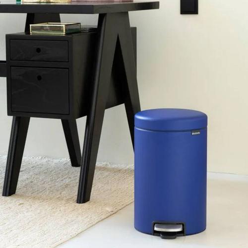 Ведро для мусора 12 л Brabantia NewIcon синее