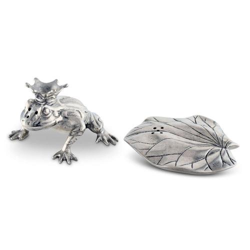 Солонка и перечница Frog Prince 8х8 см Vagabond House Garden Friends
