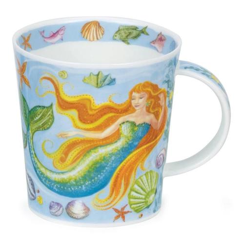 Кружка 320 мл Dunoon Lomond Mermaids зеленая