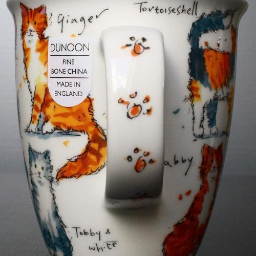 Кружка Игривые кошки 480 мл Dunoon Nevis Messy