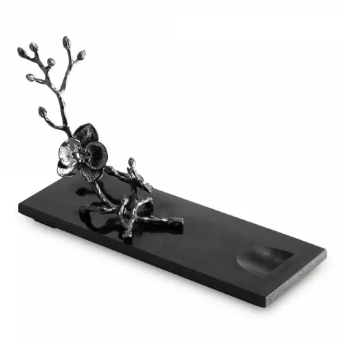 Подставка для бутылки 10х28 см Michael Aram Black Orchid черная