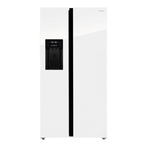 Холодильник Side-by-Side 178х91,1 см Hiberg RFS-650DX NFGW inverter белый