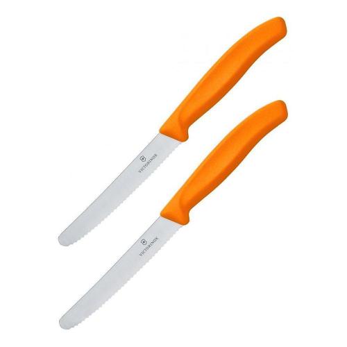 Набор ножей Victorinox Swiss Classic оранжевый 2 пр
