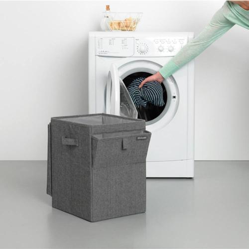 Сумка для белья 35 л Brabantia серая