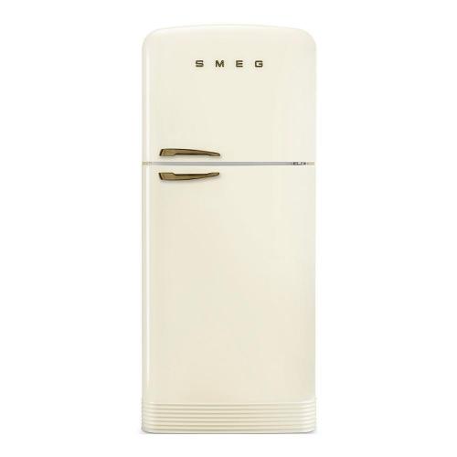 Холодильник двухкамерный 188х80 см Smeg 50's Style FAB50RCRB5 кремовый