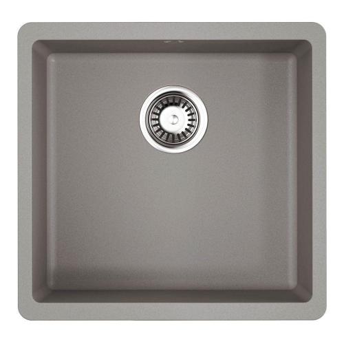 Кухонная мойка 44 см Omoikiri Solidity Kata 44-U-GR leningrad grey - 1 фото