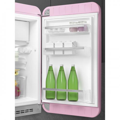Холодильник 97х54,5 см SMEG 50’s Style FAB10RPK6 розовый