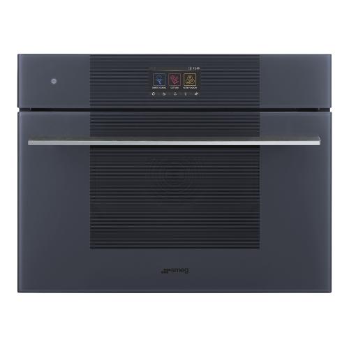 Электрический духовой шкаф 59,7 см SMEG Linea SO4104S4PG серый