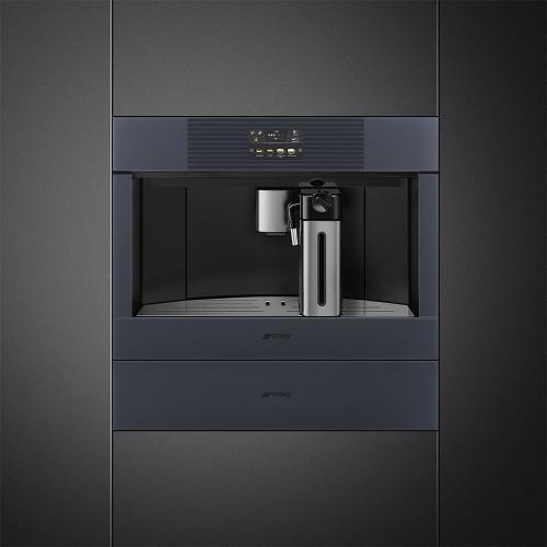 Встраиваемая кофемашина 2,4 л Smeg Linea CMS4104GRU серая