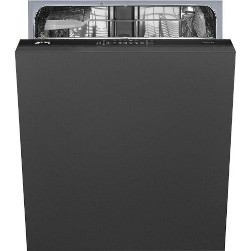 Встраиваемая посудомоечная машина 60 см Smeg ST211DS черная - 2 фото
