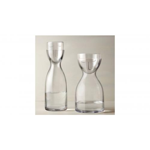 Набор посуды для бара Nude Glass Mr&Mrs прозрачный 2 пр