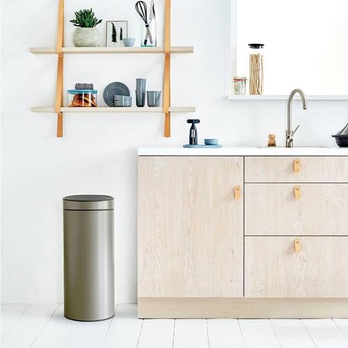 Мусорный бак 30 л Brabantia Touch Bin серый