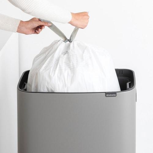 Мусорный бак 36 л Brabantia Bo Touch Bin серый