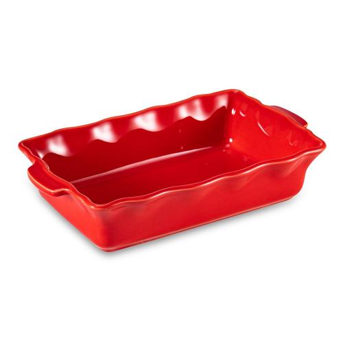 Блюдо для запекания 26х15 см Esprit de cuisine Festonne красное