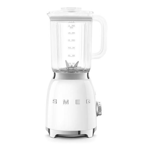 Блендер стационарный 800 Вт Smeg Style 50's BLF03WHEU белый