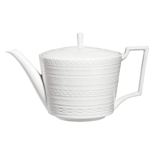 Чайный сервиз на 6 персон Wedgwood Intaglio белый 21 пр