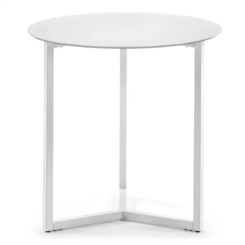 Кофейный стол 50х50х50 см La Forma Marae белый