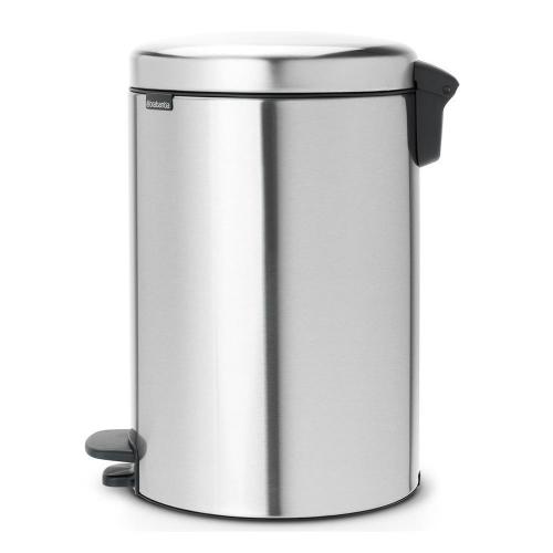 Мусорный бак с педалью 20 л Brabantia NewIcon стальной