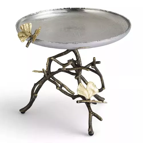 Конфетница 20х17,8см Michael Aram Butterfly Ginkgo стальная