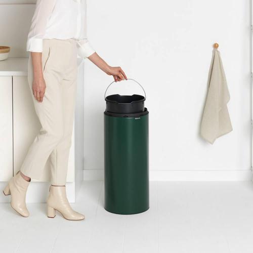 Мусорный бак 30 л Brabantia Touch Bin зеленая сосна