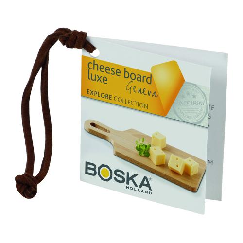 Доска сервировочная для сыра и закусок 28,5x12х0,9 см Boska натуральная