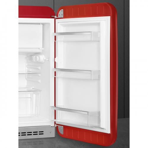 Холодильник 97х54,5 см SMEG 50’s Style FAB10RRD6 красный