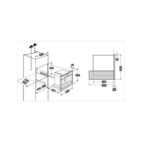 Кофемашина автоматическая встраиваемая 1,8 л Kuppersbusch K.5 CKV 6550.0 W2 Black Chrome