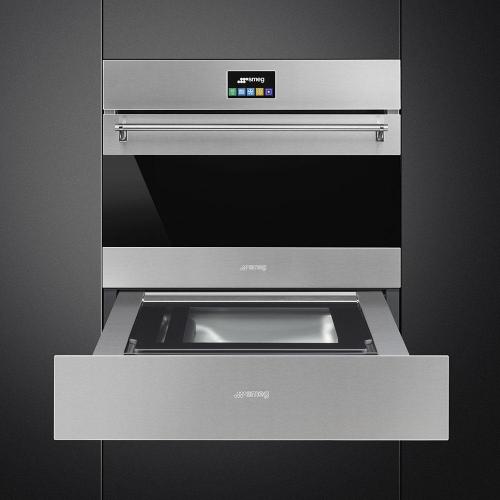 Встраиваемый Вакуумный упаковщик 60х14 см Smeg Classica CPV315X