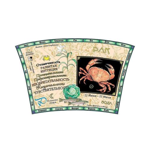 Кружка Рак 500 мл Dunoon Glencoe Zodiacs