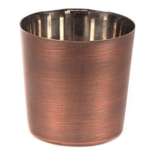 Стакан Antique Copper для подачи 400 мл, d 8,5 см, h 8,5 см, нержавейка, P.L. Proff Cuis